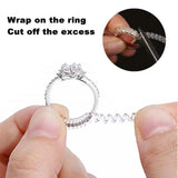 10pcs Spiral Ring Size Adjuster Guard Reducer Resizing Tool