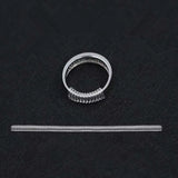 10pcs Spiral Ring Size Adjuster Guard Reducer Resizing Tool