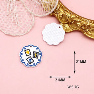 10pcs Cartoon Charms for DIY Earring Necklace Bracelet Keychain