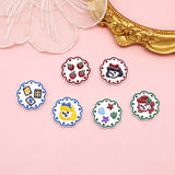 10pcs Cartoon Charms for DIY Earring Necklace Bracelet Keychain