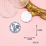 10pcs Cartoon Charms for DIY Earring Necklace Bracelet Keychain