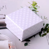 10pcs Square Jewelry Box Earrings Rings Boxes Gift Display Red