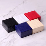 10pcs Square Jewelry Box Earrings Rings Boxes Gift Display Red