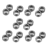 10pcs Stainless Steel Double Hole Spacer Metal Beads