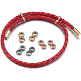 10pcs Stainless Steel Double Hole Spacer Metal Beads