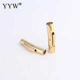 10pcs Stainless Steel Bayonet Clasp 2mm 2.5mm 5mm Push Lock Lace Buckle