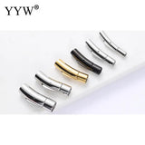 10pcs Stainless Steel Bayonet Clasp 2-8mm Lace Buckle DIY Bracelet Jewelry