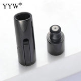 10pcs Stainless Steel Bayonet Clasp 2-8mm Lace Buckle DIY Bracelet Jewelry