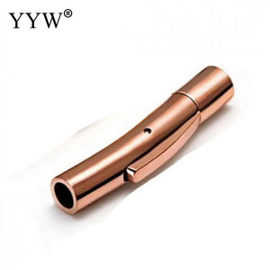 10pcs Stainless Steel Bayonet Clasp for DIY Jewelry Making