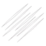 10pcs Stainless Steel Beading Needles Curved Needle for DIY Jewelry