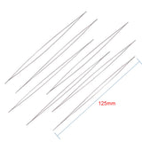 10pcs Stainless Steel Beading Needles Curved Needle for DIY Jewelry