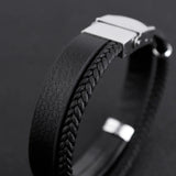 10pcs Stainless Steel Blank Leather Bracelet Metal Plate Engrave DIY Gift