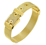 10pcs Stainless Steel Bracelet Wristband Jewelry 8mm Width