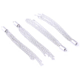 10pcs Stainless Steel Chain Earring Tassels for Jewelry Making Pendant Necklace
