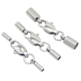 10pcs Stainless Steel End Caps Crimp Beads Covers for DIY Jewelry