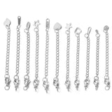 10pcs Stainless Steel Extension Chains for DIY Jewelry Making