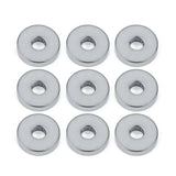 10pcs Stainless Steel Flat Round Beads 3*12mm 4mm Spacer Bead DIY Jewelry