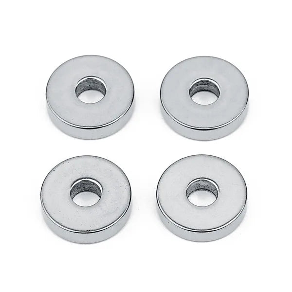10pcs Stainless Steel Flat Round Beads 3*12mm 4mm Spacer Bead DIY Jewelry