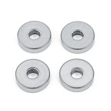 10pcs Stainless Steel Flat Round Beads 3*12mm 4mm Spacer Bead DIY Jewelry