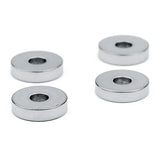 10pcs Stainless Steel Flat Round Beads 3*12mm 4mm Spacer Bead DIY Jewelry