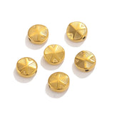 10pcs Stainless Steel Plated Beads Jewelry Makings Spacer Loose Bead DIY