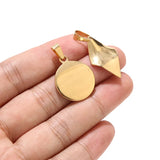 10pcs Steel Plated Mixed Shape Pendants for DIY Jewelry Making