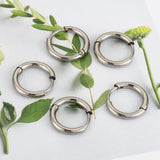 10pcs Stainless Steel Hoop Earrings Punk Hiphop Bijoux Jewelry