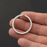 10pcs Stainless Steel Key Rings 15/20/25/28/30/35mm Split Rings DIY Findings