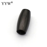 10pcs Stainless Steel Magnetic Clasps 3-6mm For Leather Cord Jewelry DIY