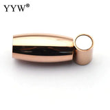 10pcs Stainless Steel Magnetic Clasps 3-6mm For Leather Cord Jewelry DIY