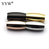 10pcs Stainless Steel Magnetic Clasps 3-6mm For Leather Cord Jewelry DIY
