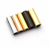 10pcs Stainless Steel Magnetic Clasps 3mm-6mm Column Bracelet Leather Cord Clasp