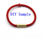 10pcs Stainless Steel Magnetic Clasps 3mm-6mm Column Bracelet Leather Cord Clasp