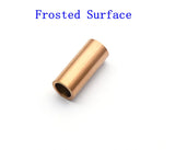 10pcs Stainless Steel Magnetic Clasps 3mm-6mm Column Bracelet Leather Cord Clasp
