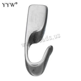 10pcs Stainless Steel Magnetic Clasps Hole 11x5mm Leather Cord Bracelet