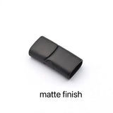 10 Stainless Steel Magnetic Clasps for Leather Cord Bracelet