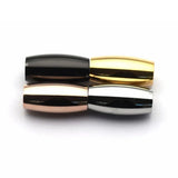 10pcs Stainless Steel Magnetic Clasps 3mm-6mm Hole for Leather Cord Bracelet DIY