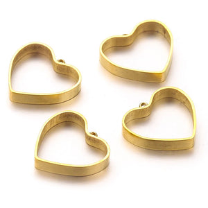 10pcs Heart Square Silicone Mold Earrings