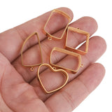 10pcs Heart Square Silicone Mold Earrings