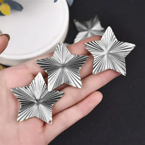 10pcs Stainless Steel Charms for DIY Jewelry Making Findings