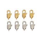 10pcs Stainless Steel Lobster Clasps DIY Connectors Key Chains