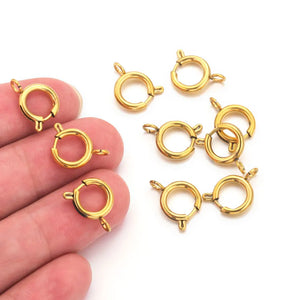 10pcs Stainless Steel Lobster Clasp for Jewelry DIY