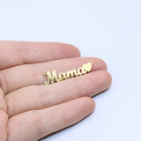 10pcs Stainless Steel Mama MOM Jewelry Charms Pendant DIY Handcraft
