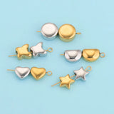 10pcs Stainless Steel Beading Spacer Beads for Jewelry Making
