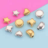 10pcs Stainless Steel Beading Spacer Beads for Jewelry Making