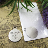 10pcs Stainless Steel Charms Pendant Jewelry Making DIY Findings