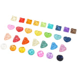 10pcs Summer Resin Water Ripple Patch Diy Jewelry Hairpin Headwear Accessories