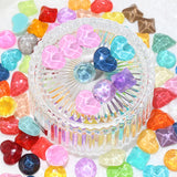 10pcs Summer Resin Water Ripple Patch Diy Jewelry Hairpin Headwear Accessories