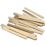 10pcs Textured Brass Long Bar Rectangle Charms Pendant Earrings Necklace