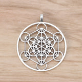 10pcs Tibetan Silver Archangel Metatron Charms for Necklace Making